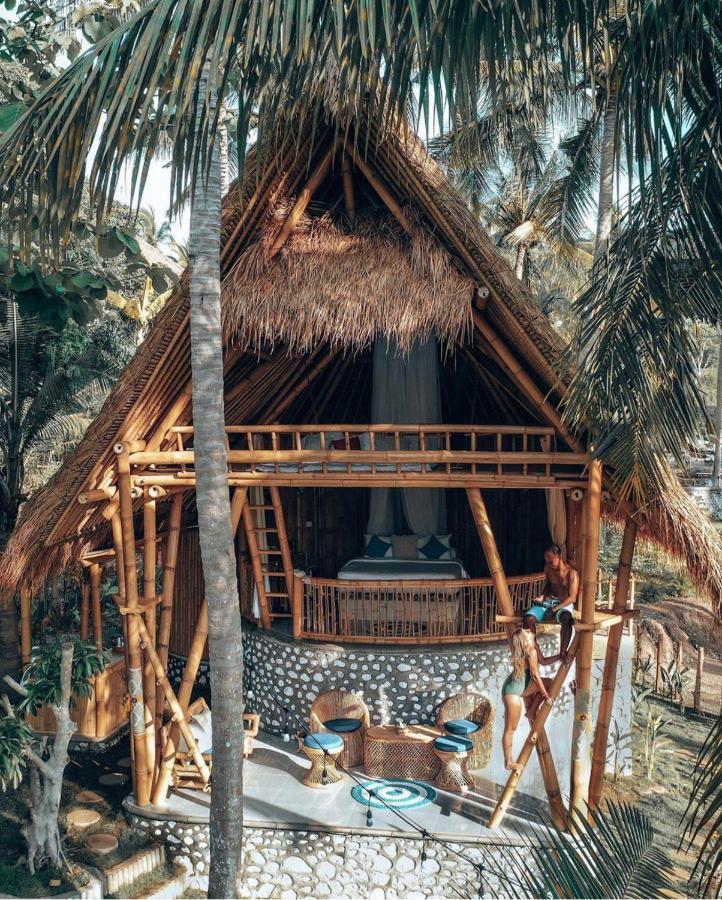 La royale Romantic Bamboo Villas Klungkung Esterno foto