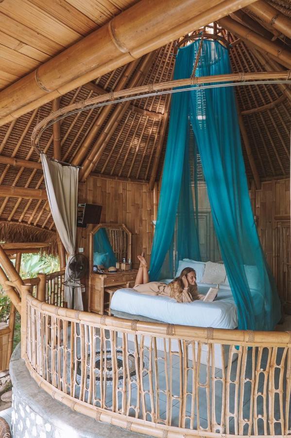 La royale Romantic Bamboo Villas Klungkung Esterno foto